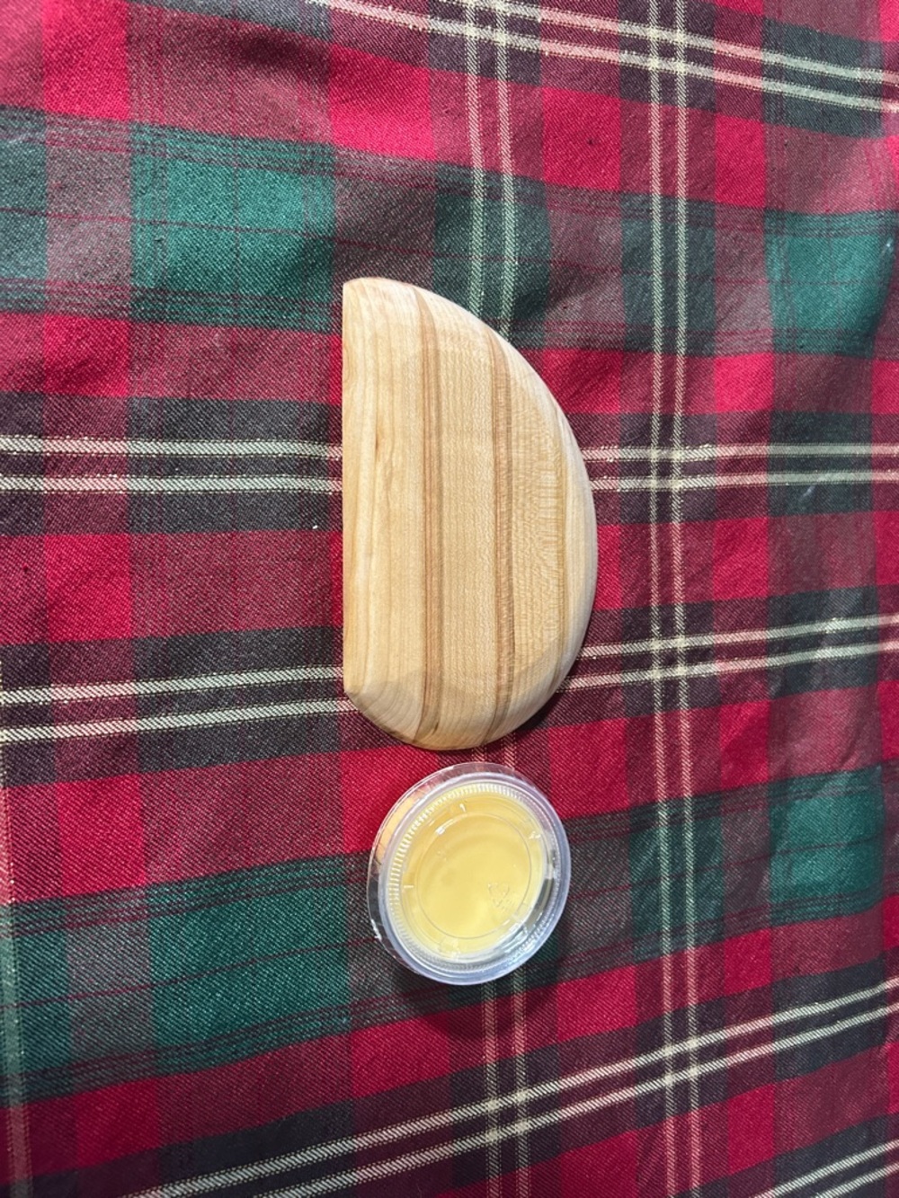 Hand Crafted Wooden Dough Scraper - Natural Wood ( Maple)